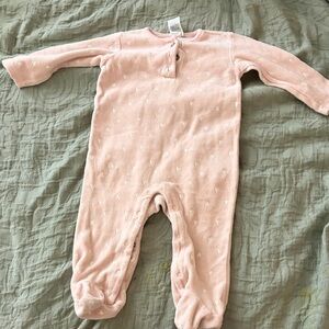 Chick Pea Light Pink Footed One Piece